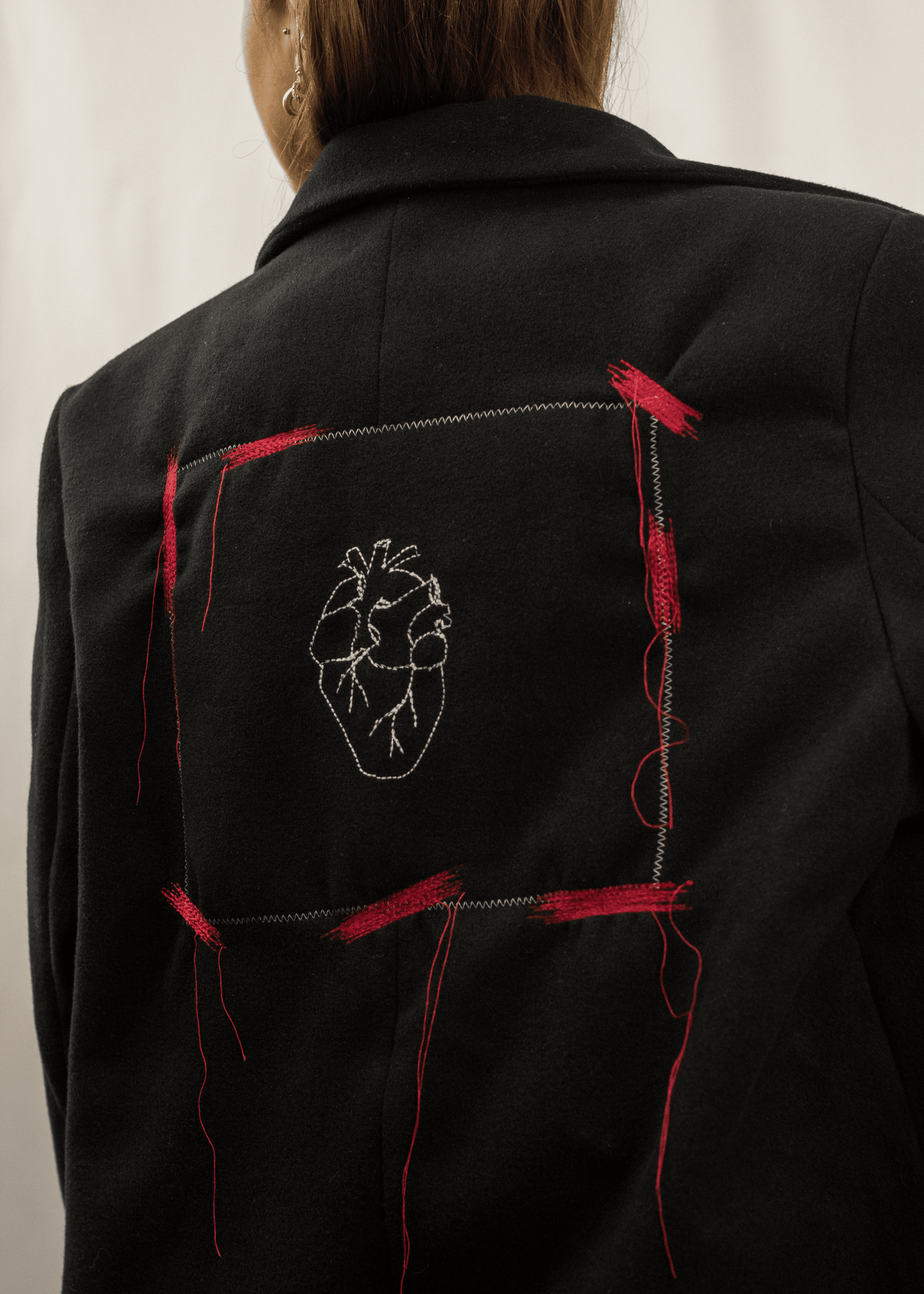 Blazer Coração "medo"