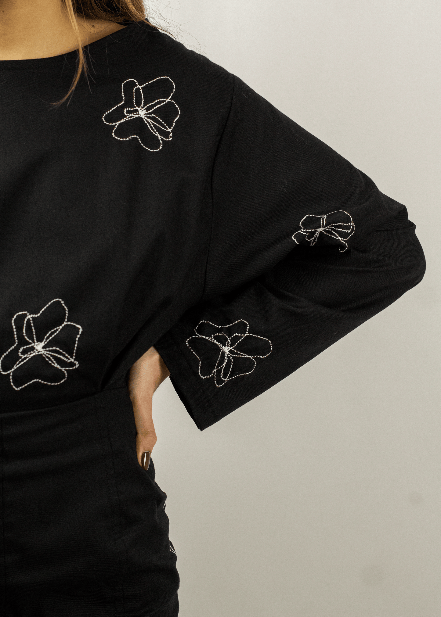 Vestido Bordado Flor